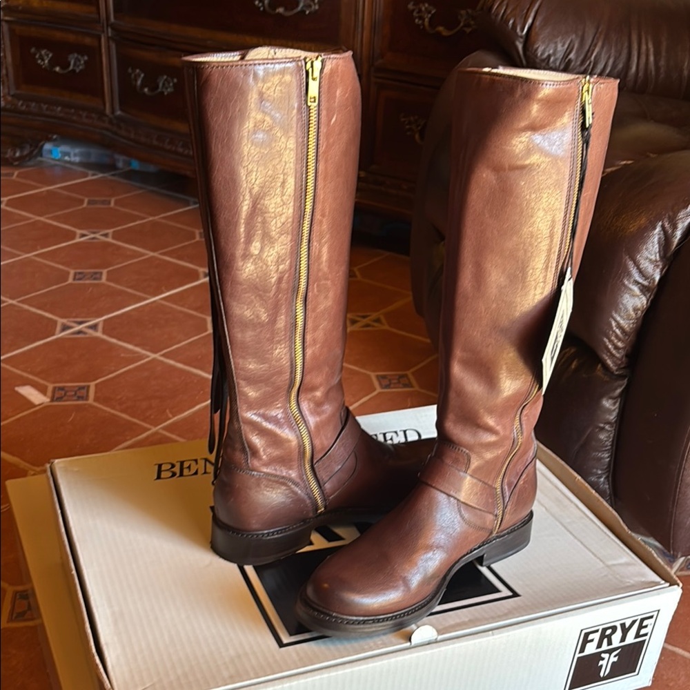 Frye Brown Over the Knee Boots
